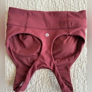 Red/Burgundy  Lululemon Sports Bra Size 6